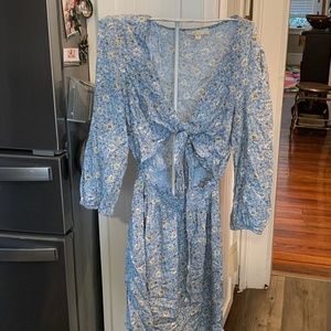 Be Bop front tie‎ dress. NWT. Retsil 48.